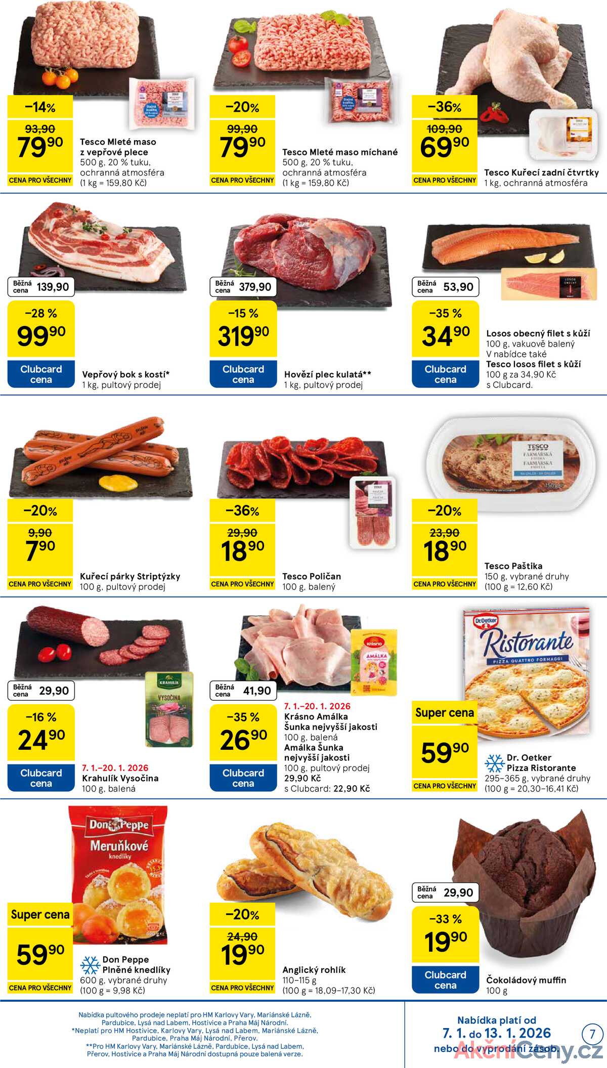 Tesco malé hypermarkety od 7.1. do 13.1.2026 strana 7
