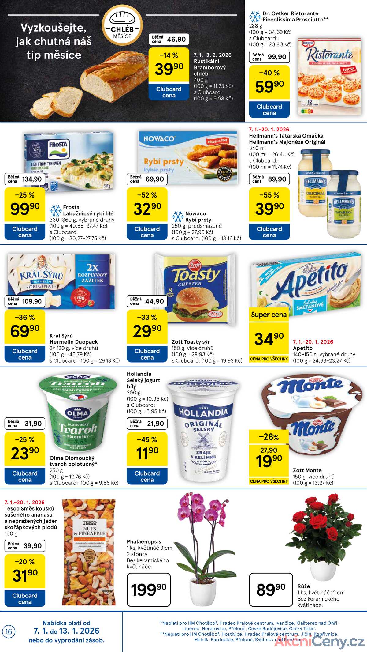 Tesco malé hypermarkety od 7.1. do 13.1.2026 strana 16