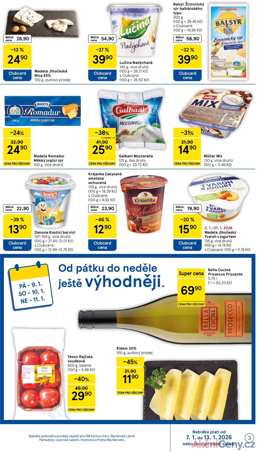Leták Tesco - Tesco malé hypermarkety od 7.1. do 13.1.2026 - strana 3