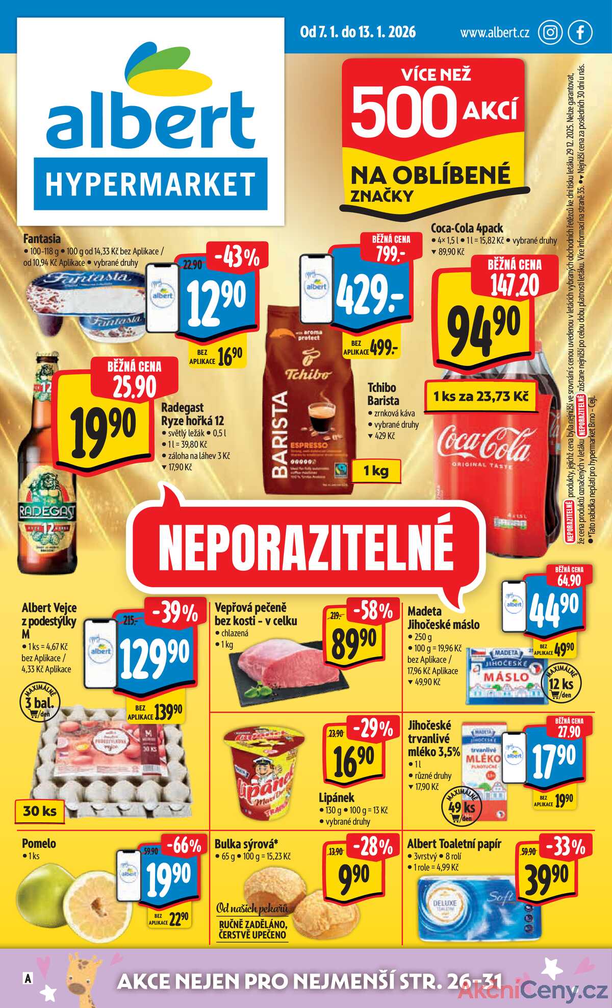Albert  Hypermarket od 7.1. do 13.1.2026 strana 1