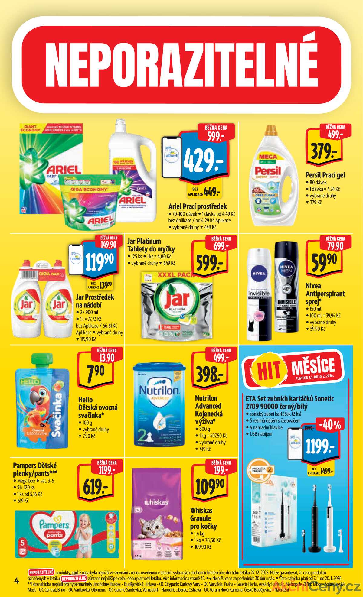 Albert  Hypermarket od 7.1. do 13.1.2026 strana 4