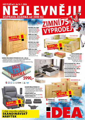 Idea nábytek letáky