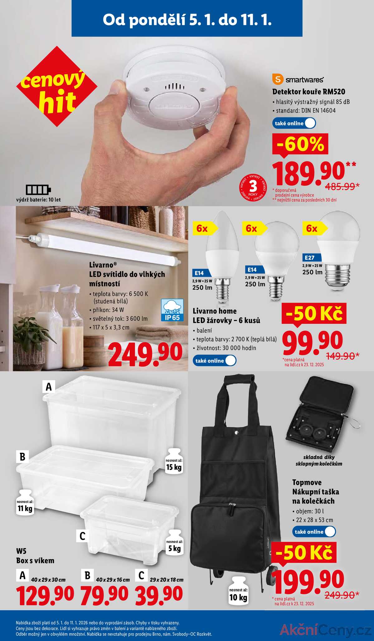 Lidl Spotřební zboží 5.1. - 11.1. strana 7