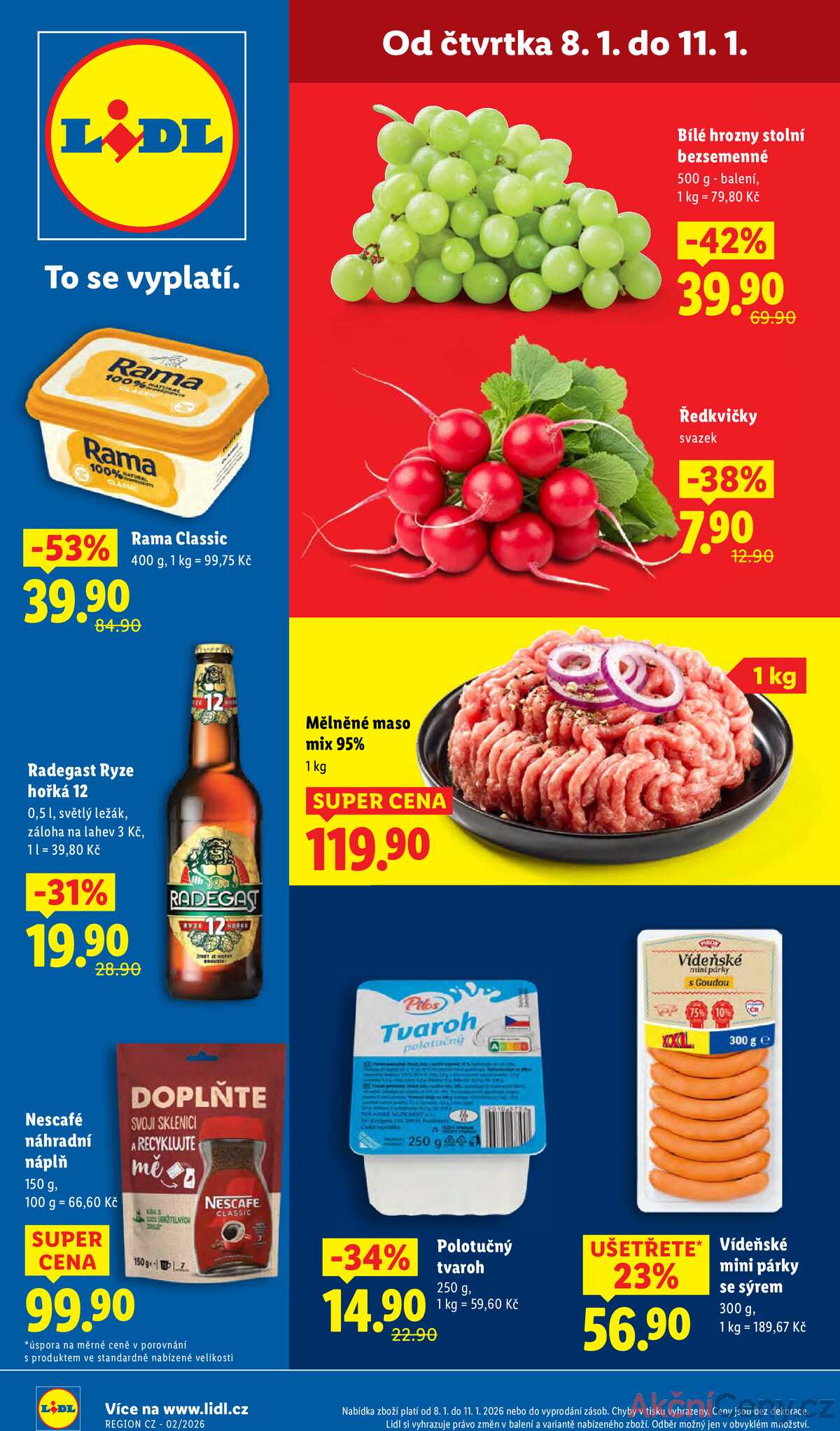 Lidl Čtvrtek od 8.1. do 11.1.2026 strana 1