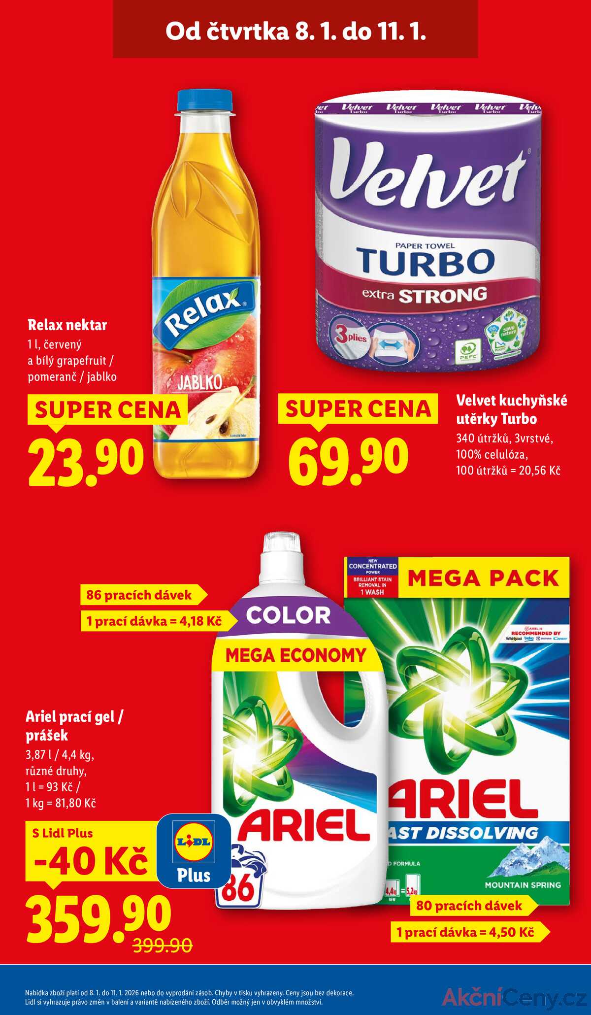 Lidl Čtvrtek od 8.1. do 11.1.2026 strana 3