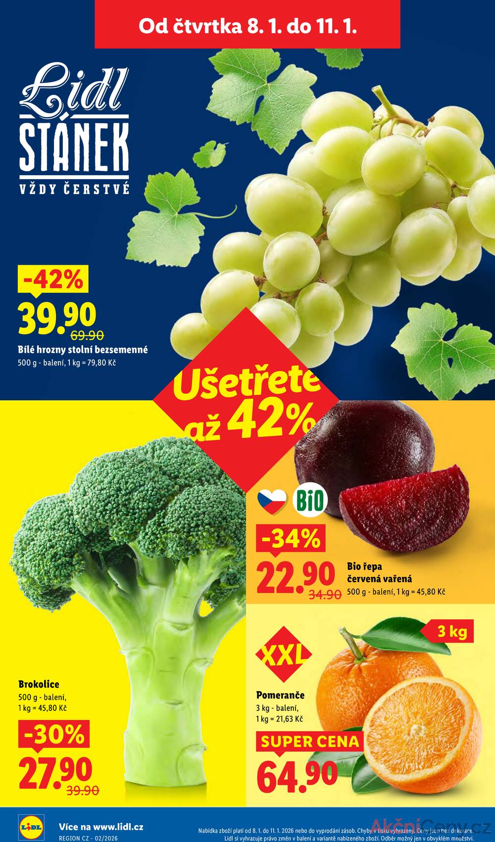 Leták Lidl - Lidl Čtvrtek od 8.1. do 11.1.2026 - strana 8