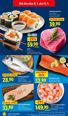 Lidl Čtvrtek od 8.1. do 11.1.2026