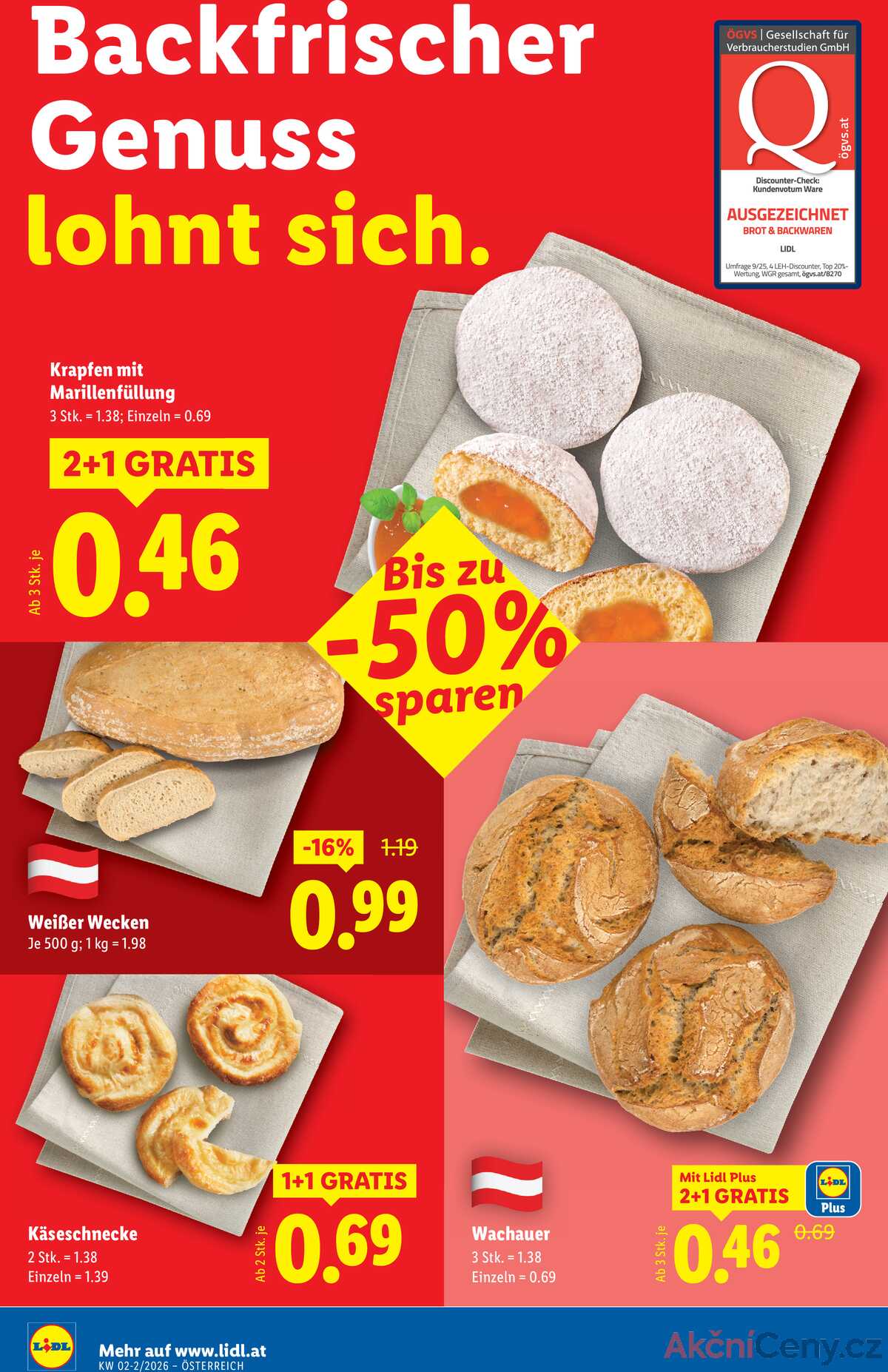 Leták Lidl Rakousko 8.1.-14.1.2026 strana 6
