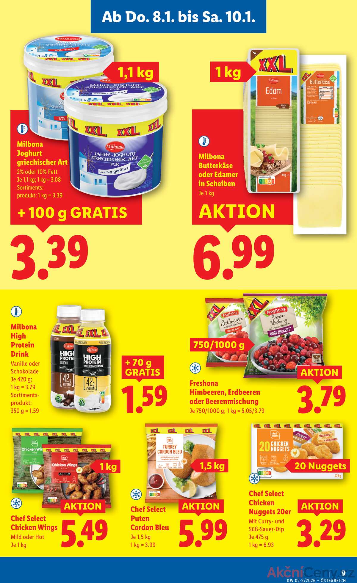 Leták Lidl Rakousko 8.1.-14.1.2026 strana 11
