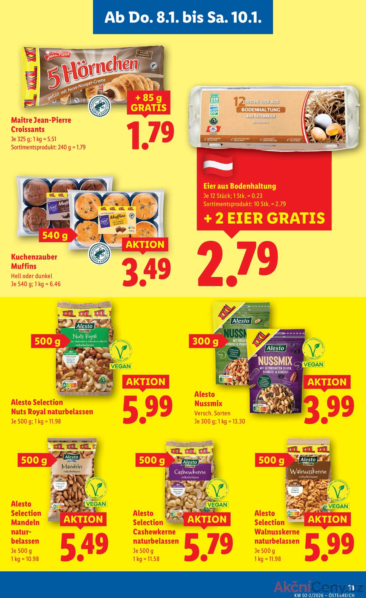 Leták Lidl Rakousko 8.1.-14.1.2026 strana 13
