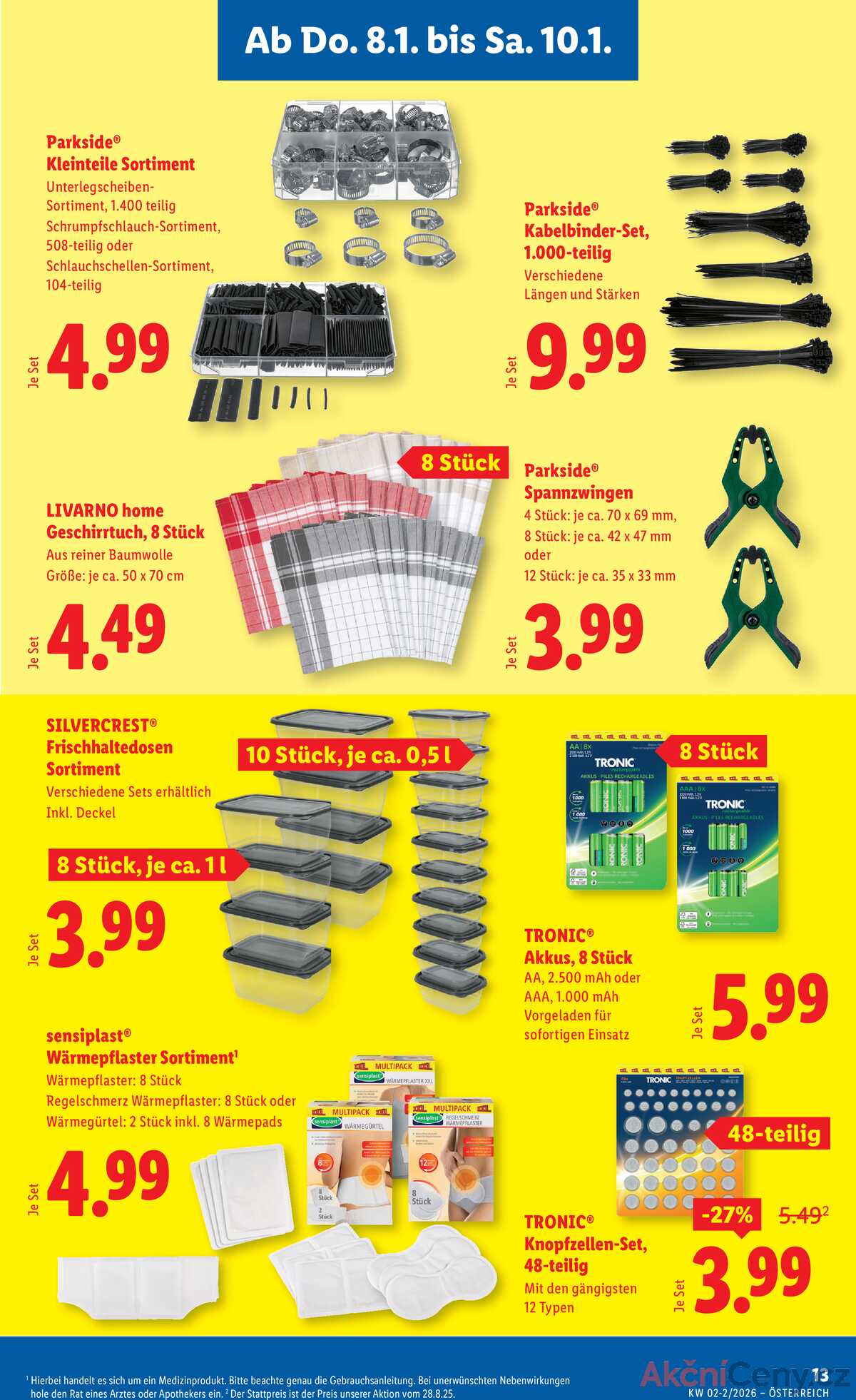 Leták Lidl Rakousko 8.1.-14.1.2026 strana 15