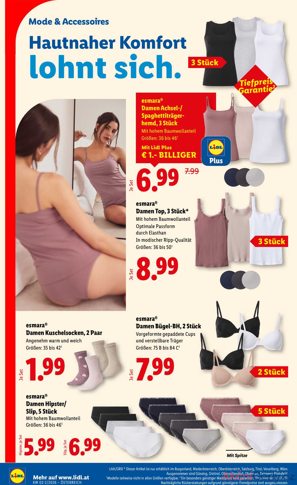 Leták Lidl Rakousko 8.1.-14.1.2026 strana 18