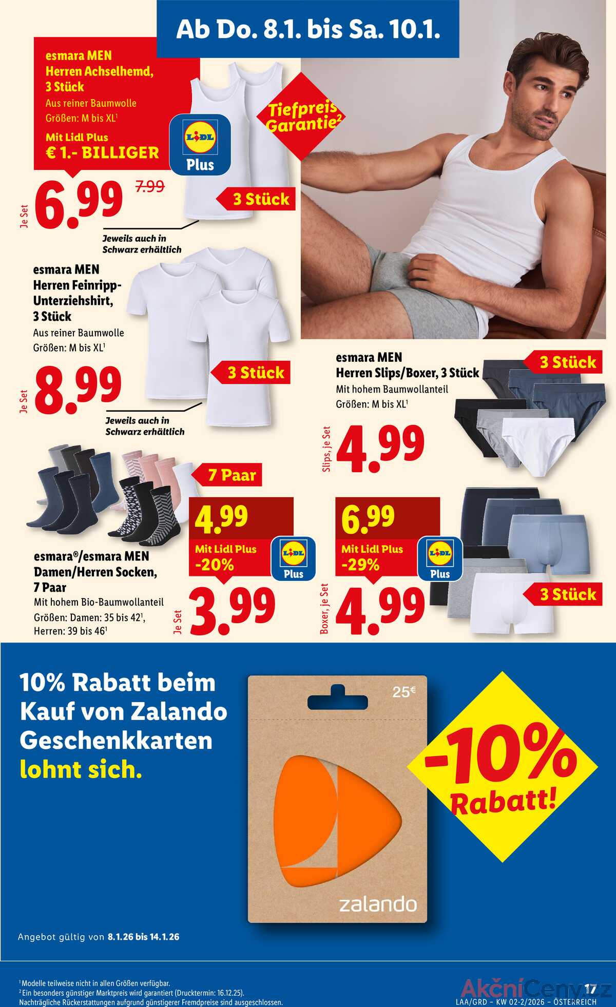 Leták Lidl Rakousko 8.1.-14.1.2026 strana 19