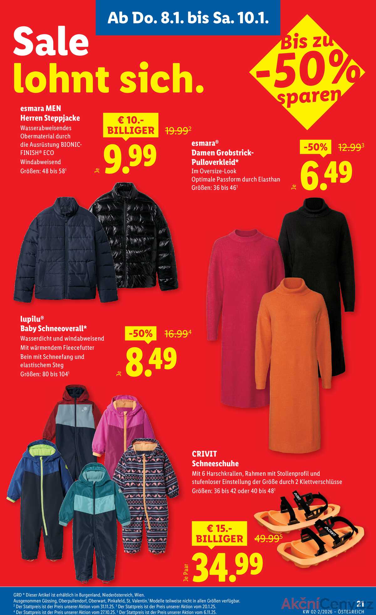 Leták Lidl Rakousko 8.1.-14.1.2026 strana 23