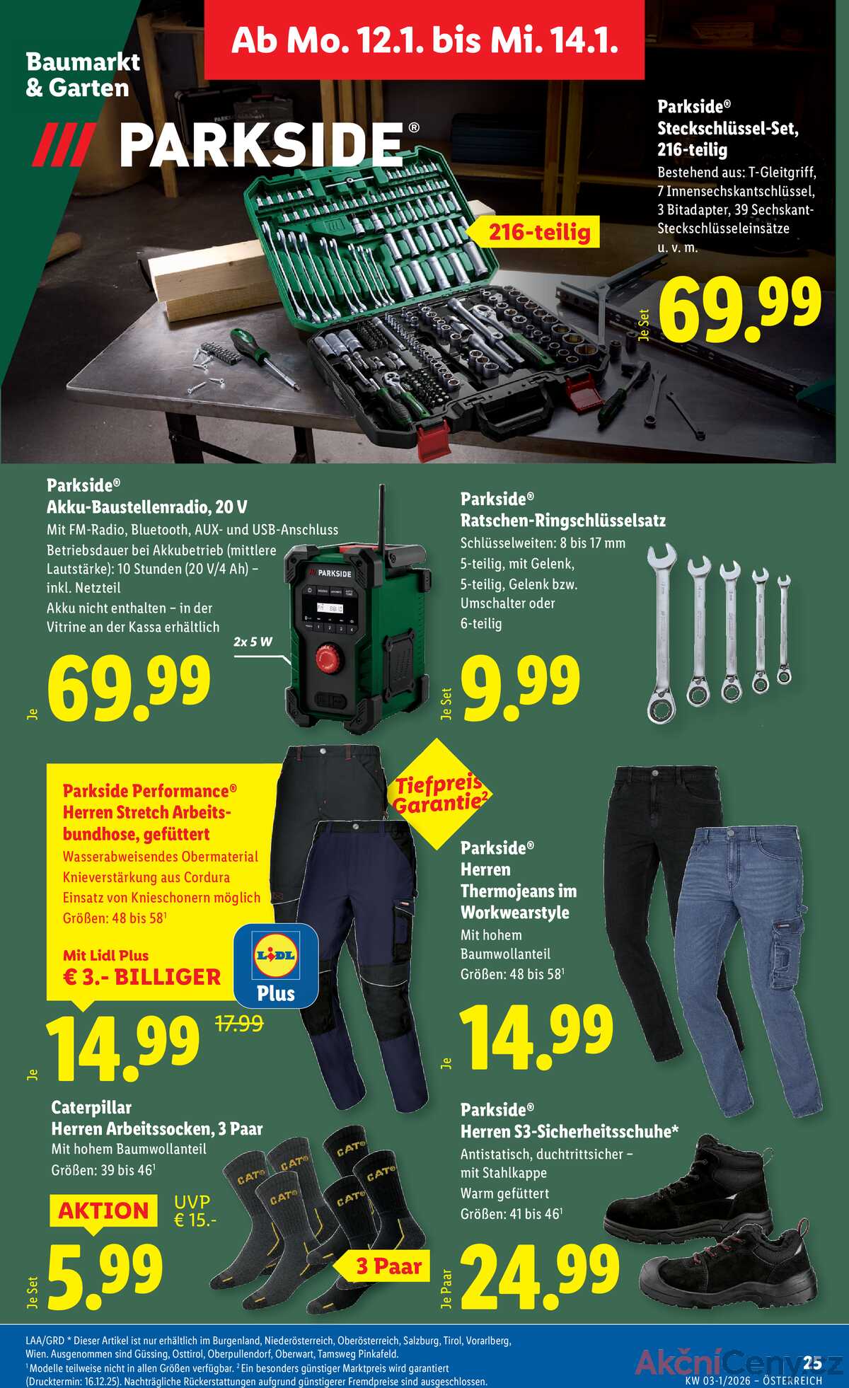 Leták Lidl Rakousko 8.1.-14.1.2026 strana 31