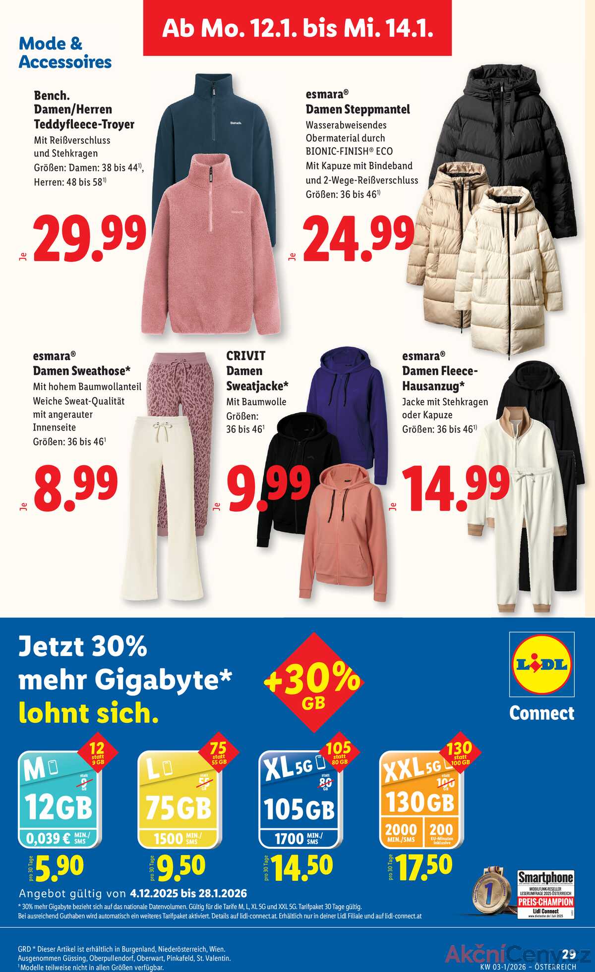 Leták Lidl Rakousko 8.1.-14.1.2026 strana 35