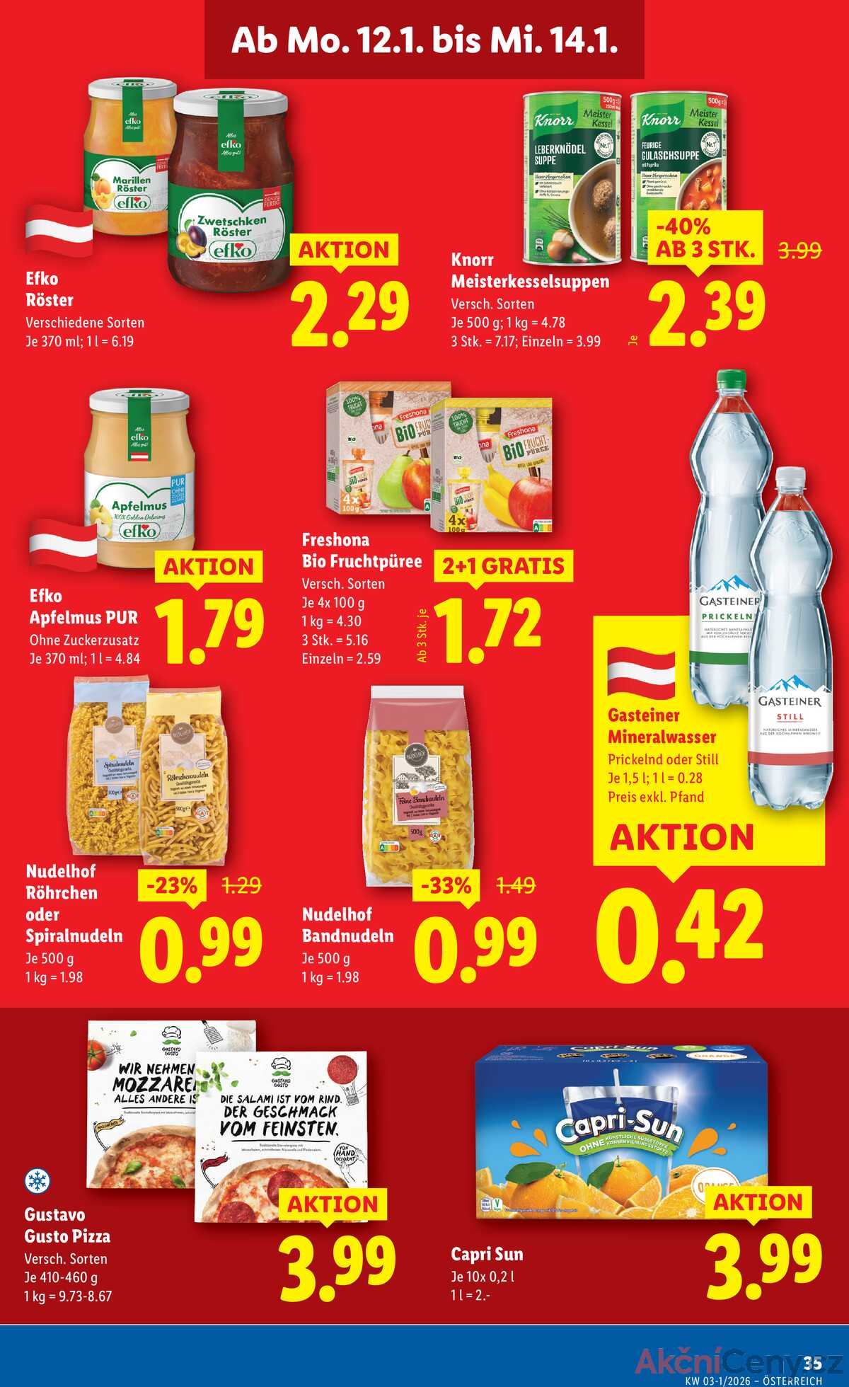 Leták Lidl Rakousko 8.1.-14.1.2026 strana 41