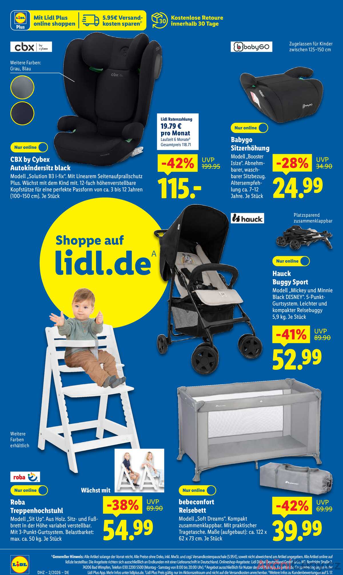Leták Lidl Německo 5.1.-10.1.2026 strana 8