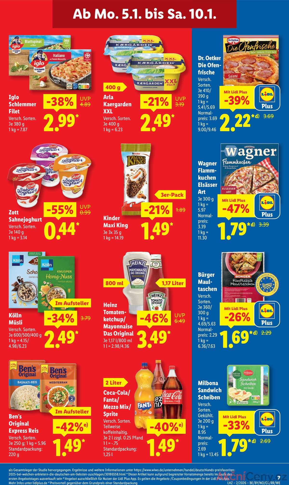 Leták Lidl Německo 5.1.-10.1.2026 strana 13