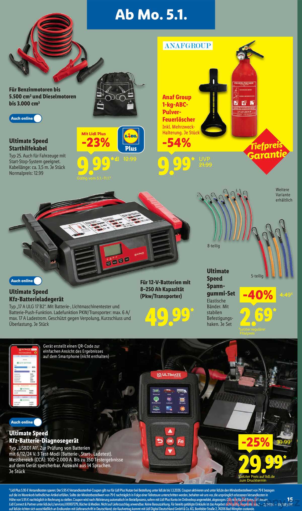 Leták Lidl Německo 5.1.-10.1.2026 strana 23