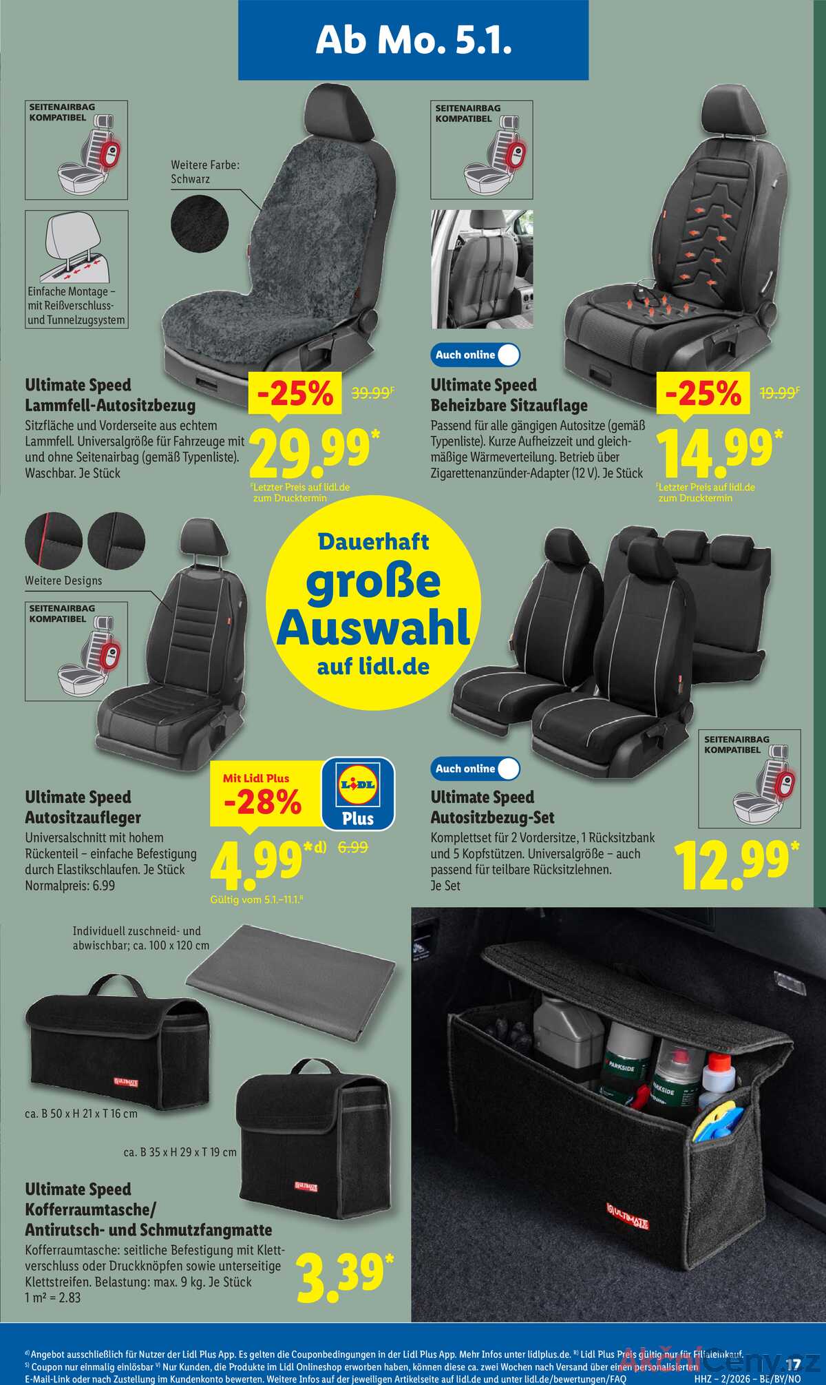 Leták Lidl Německo 5.1.-10.1.2026 strana 25