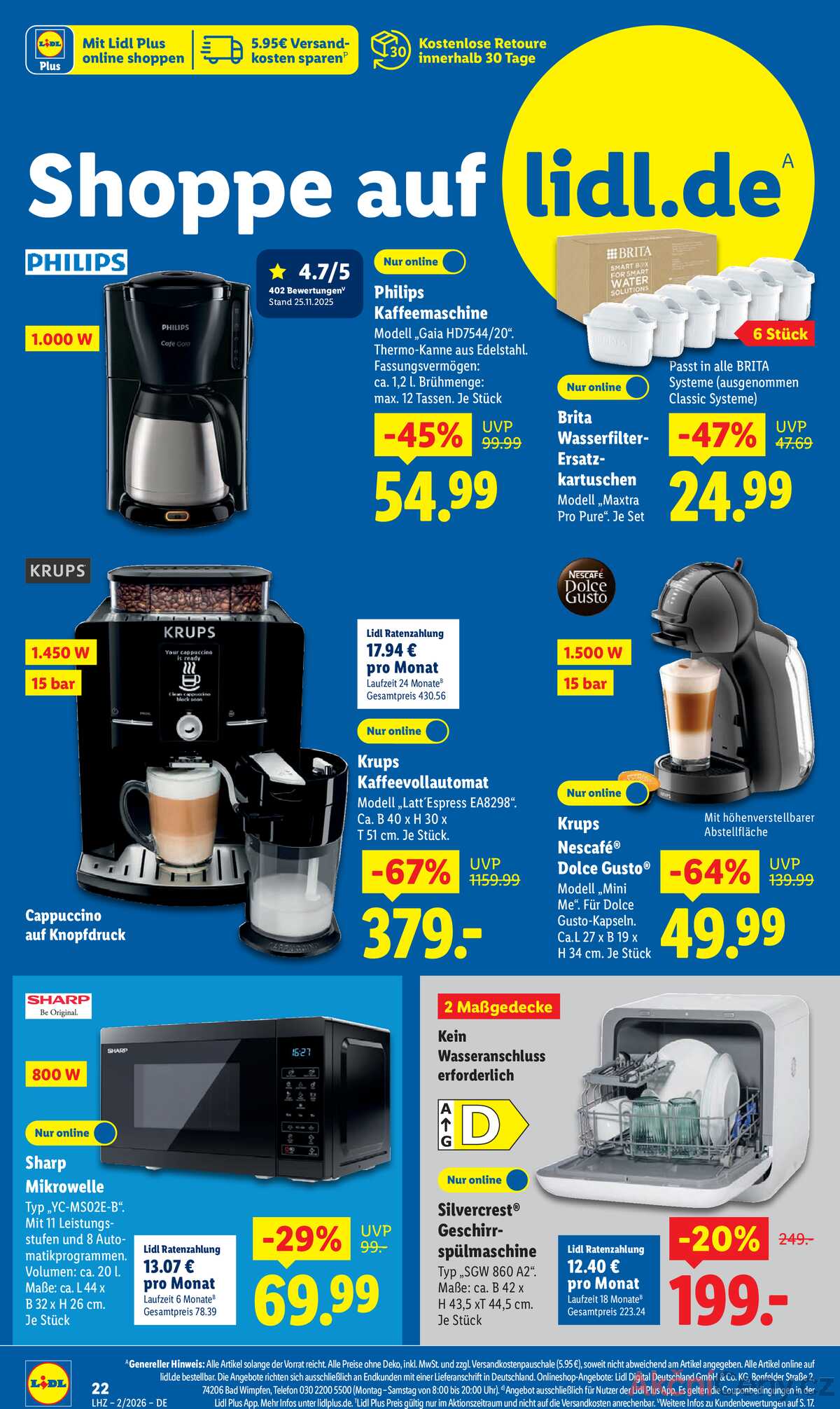 Leták Lidl Německo 5.1.-10.1.2026 strana 30