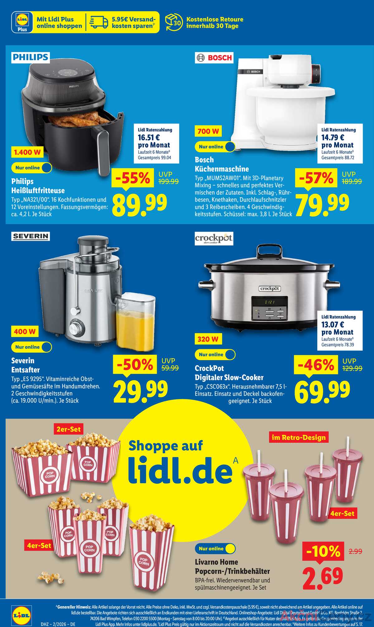 Leták Lidl Německo 5.1.-10.1.2026 strana 32