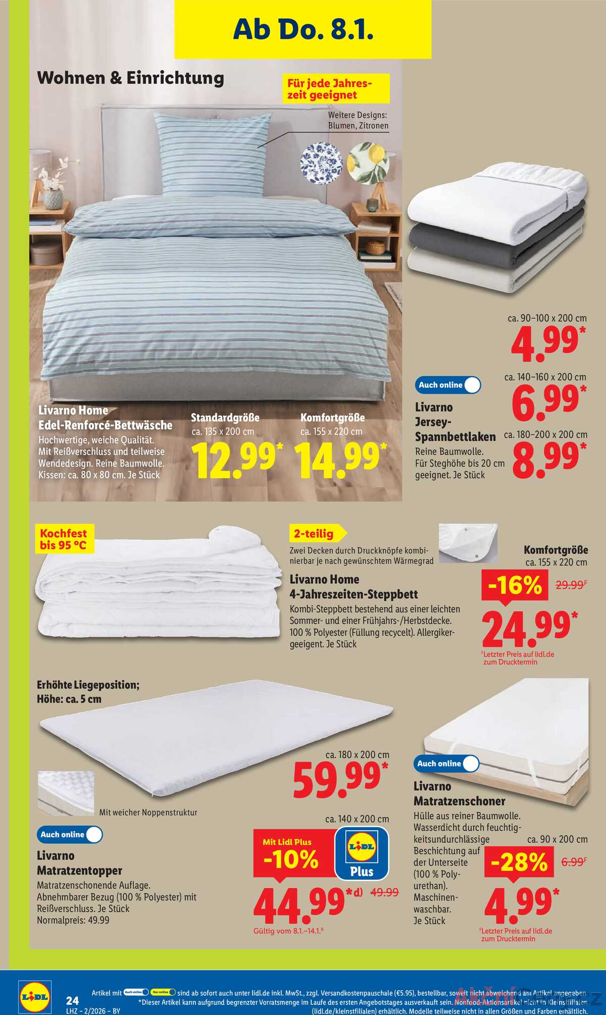 Leták Lidl Německo 5.1.-10.1.2026 strana 34