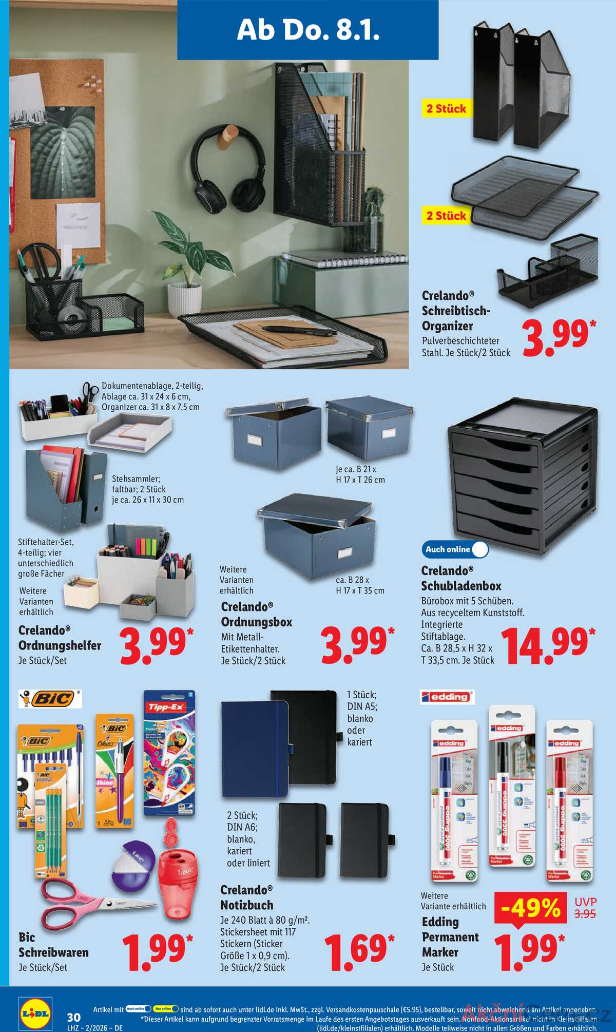 Leták Lidl Německo 5.1.-10.1.2026 strana 42