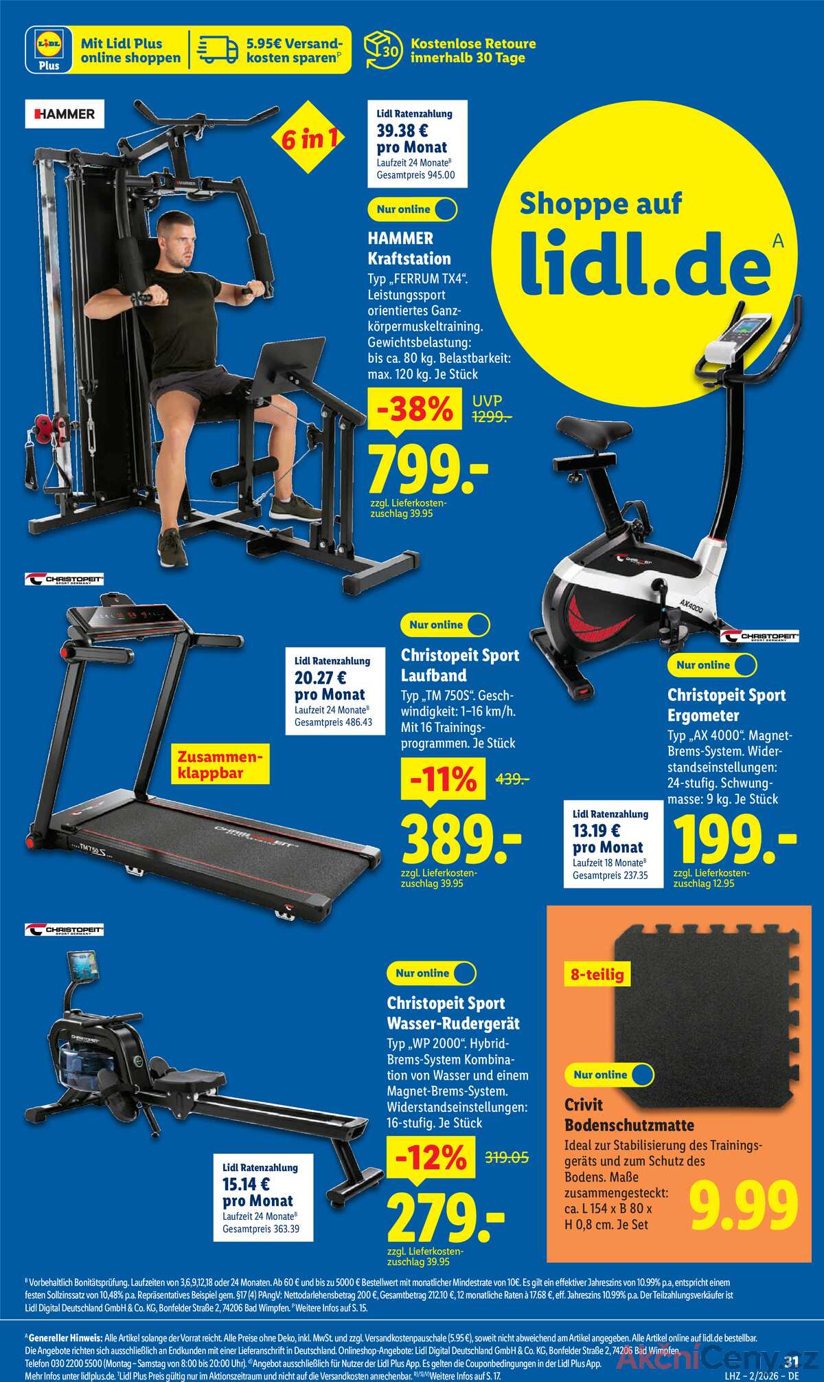 Leták Lidl Německo 5.1.-10.1.2026 strana 43