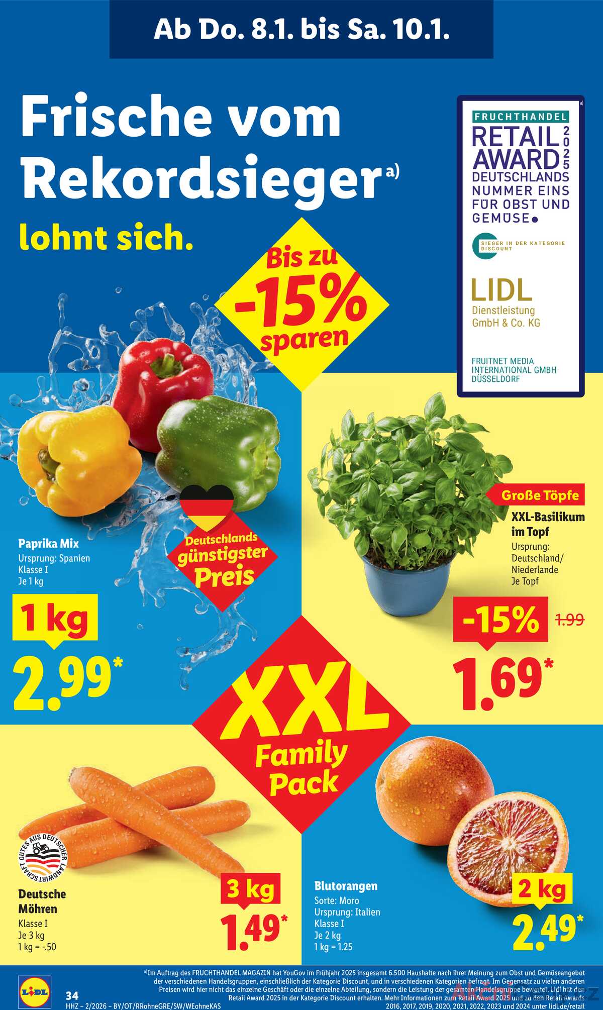 Leták Lidl Německo 5.1.-10.1.2026 strana 46