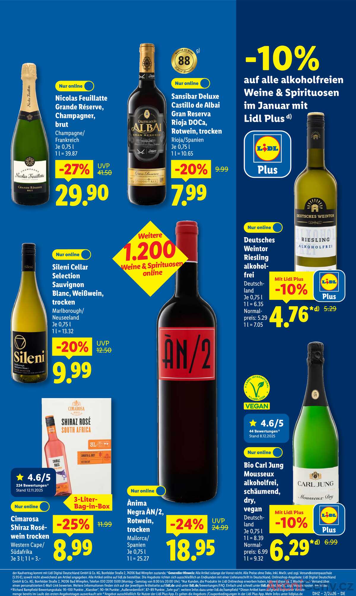 Leták Lidl Německo 5.1.-10.1.2026 strana 55