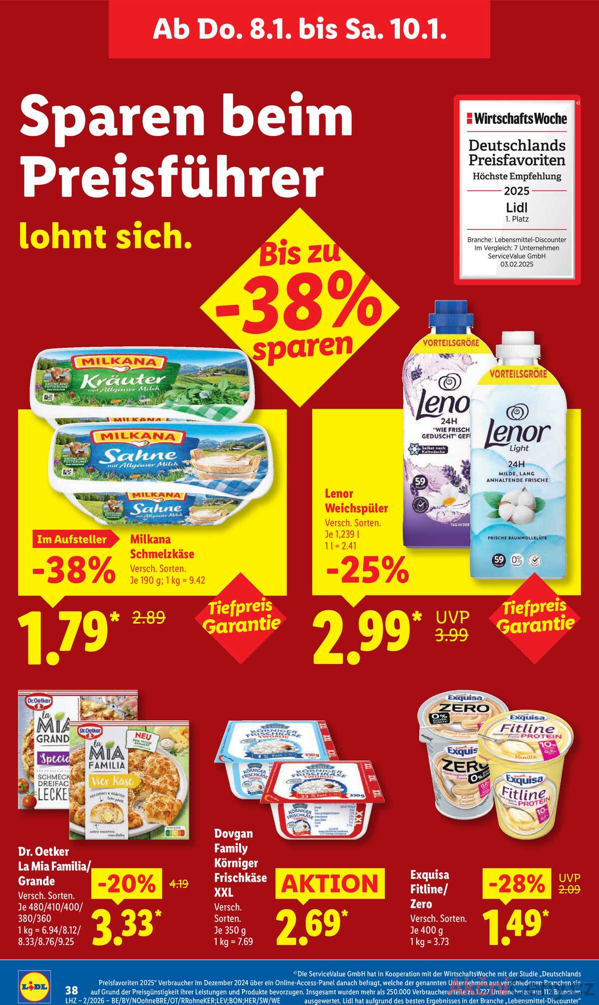 Leták Lidl Německo 5.1.-10.1.2026 strana 56