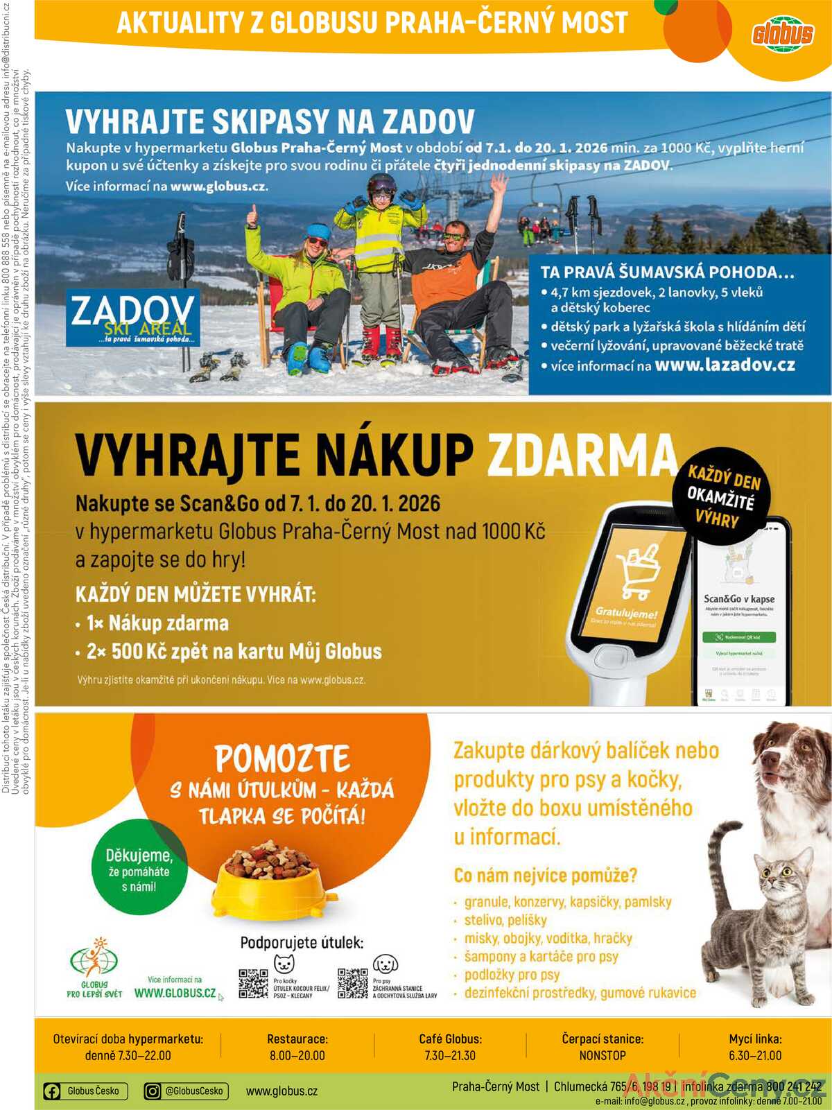 Akční leták Globus 7.1. - 13.1.2026 - Globus Praha - Centrum Černý Most strana 26