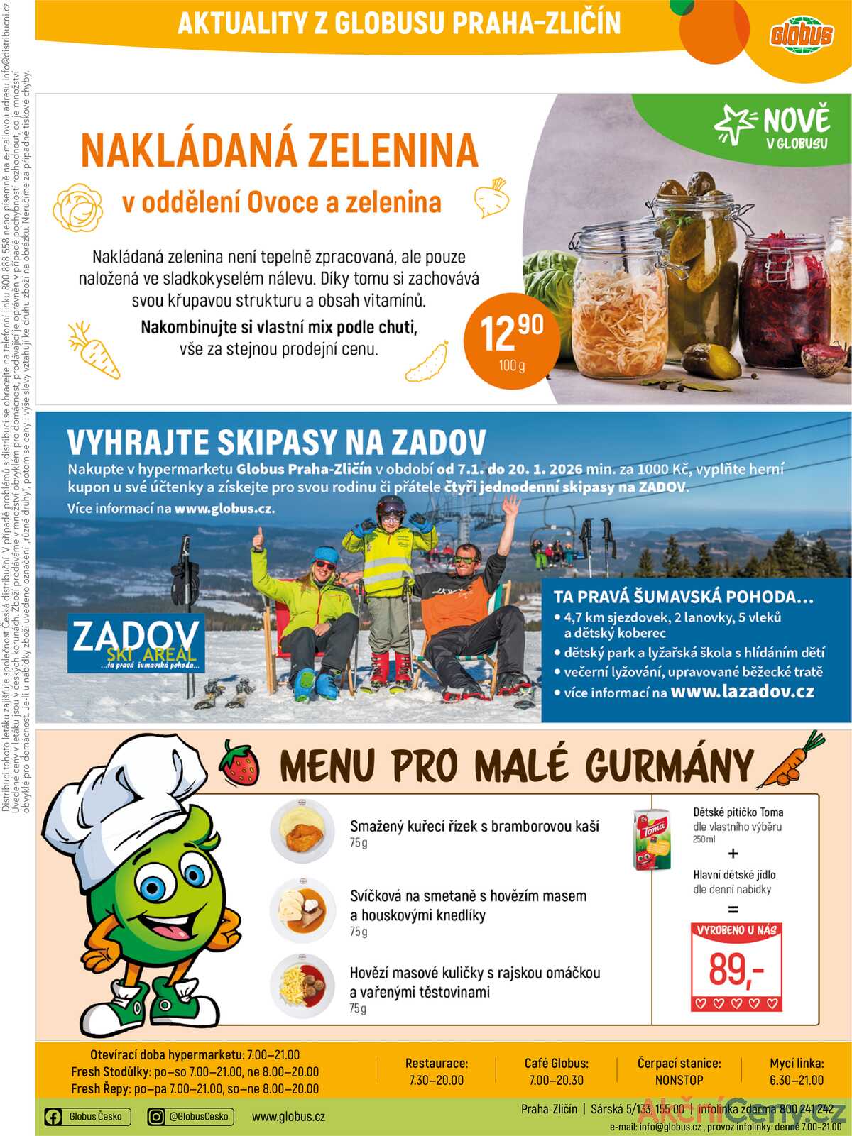 Akční leták Globus 7.1. - 13.1.2026 - Globus Praha - Zličín strana 26