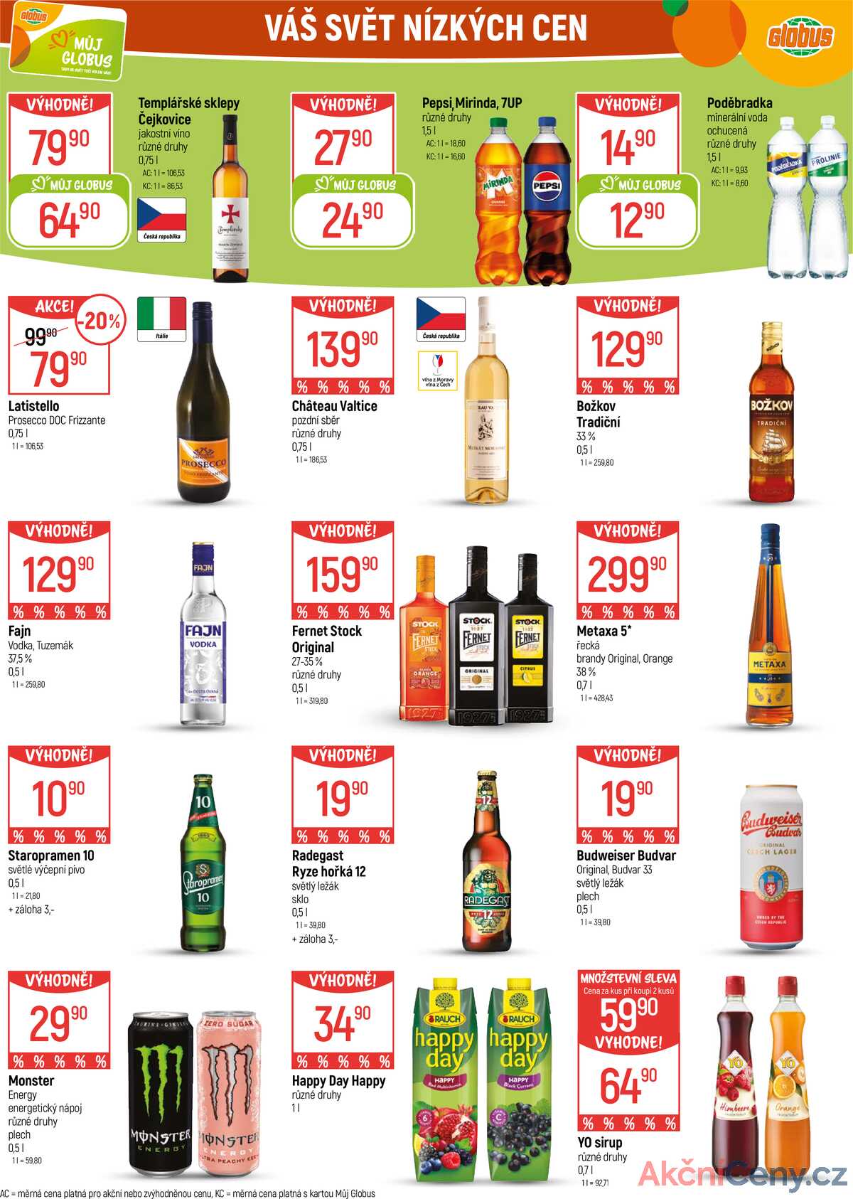 Akční leták Globus 7.1. - 13.1.2026 - Globus České Budějovice strana 22