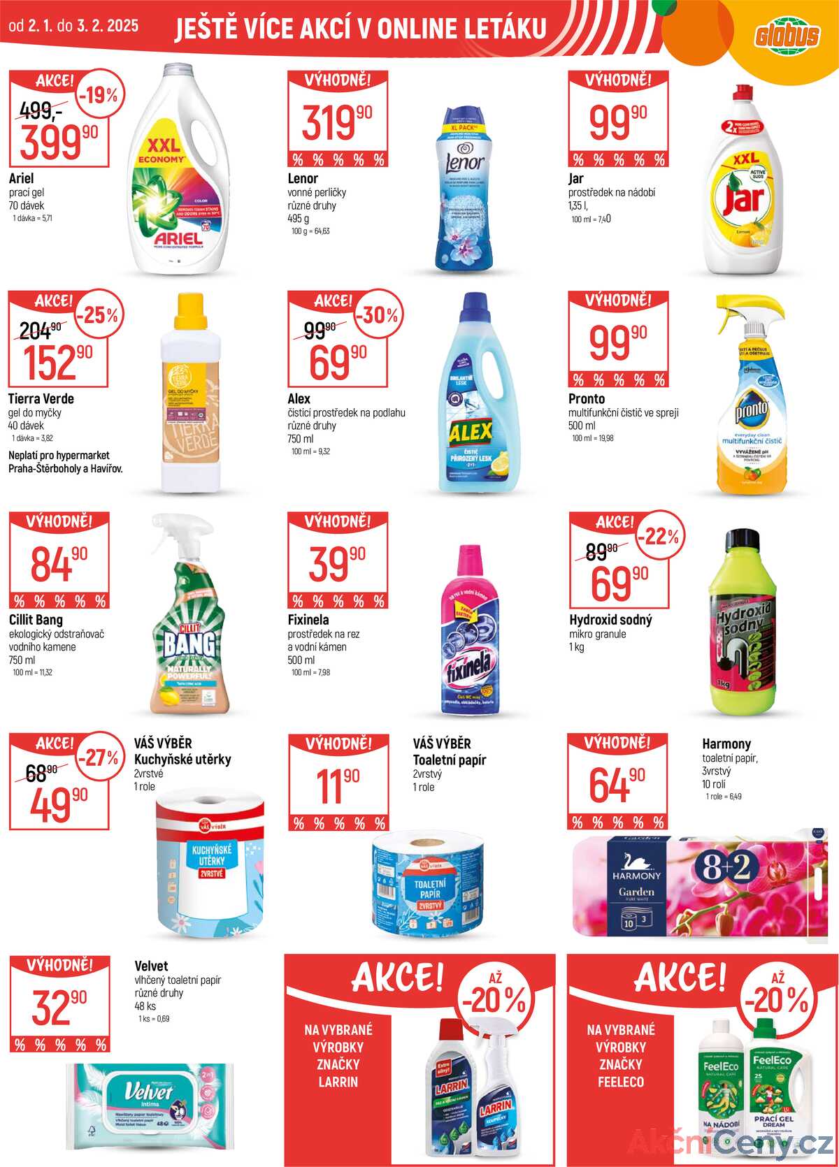 Akční leták Globus 7.1. - 13.1.2026 - Globus České Budějovice strana 31