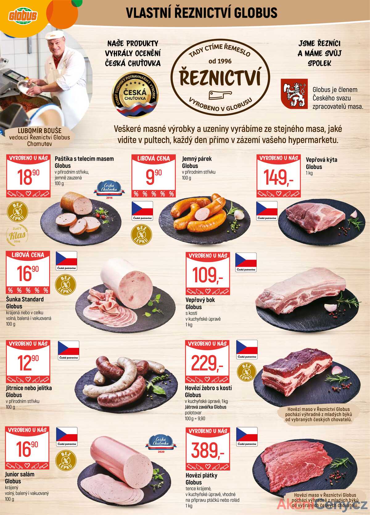 Akční leták Globus 7.1. - 13.1.2026 - Globus Chomutov strana 7