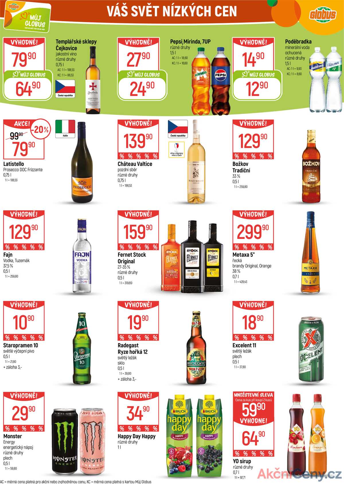 Akční leták Globus 7.1. - 13.1.2026 - Globus Chomutov strana 22