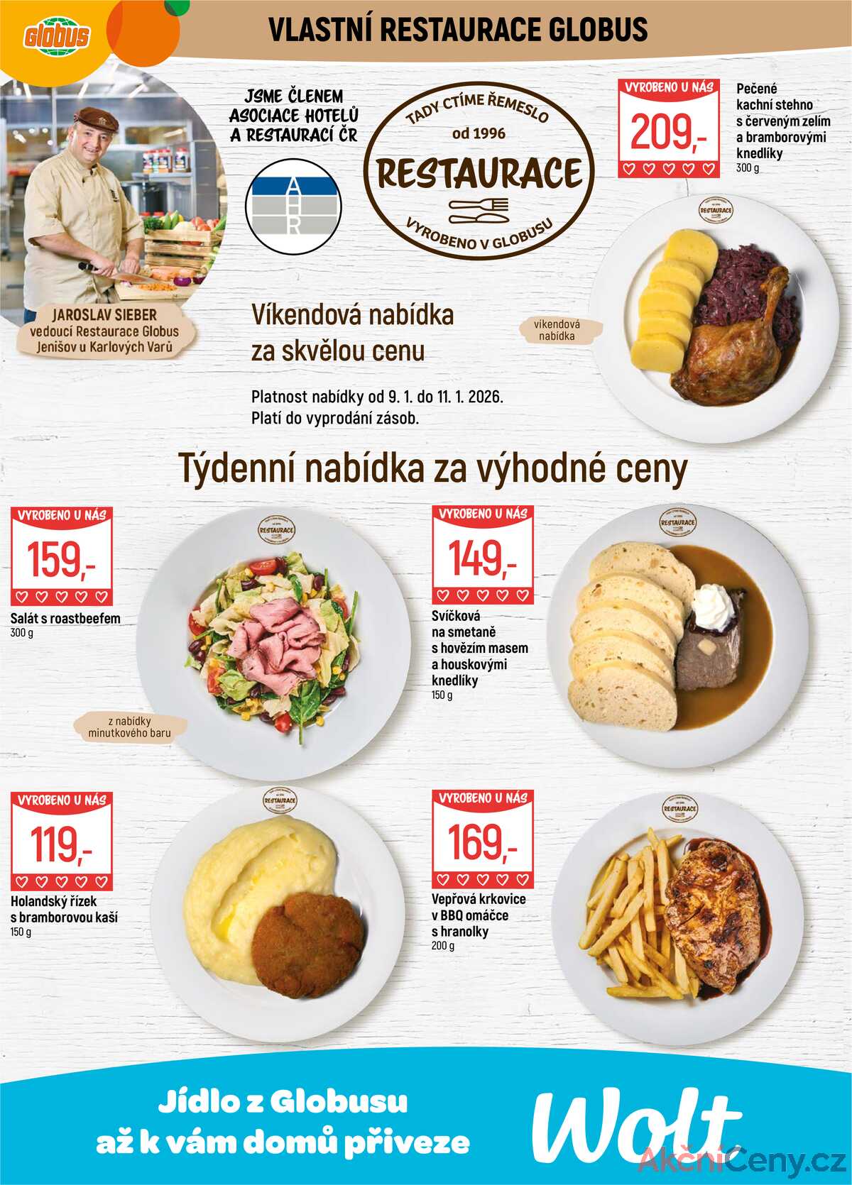 Akční leták Globus 7.1. - 13.1.2026 - Globus Jenišov u Karlových Varů strana 9