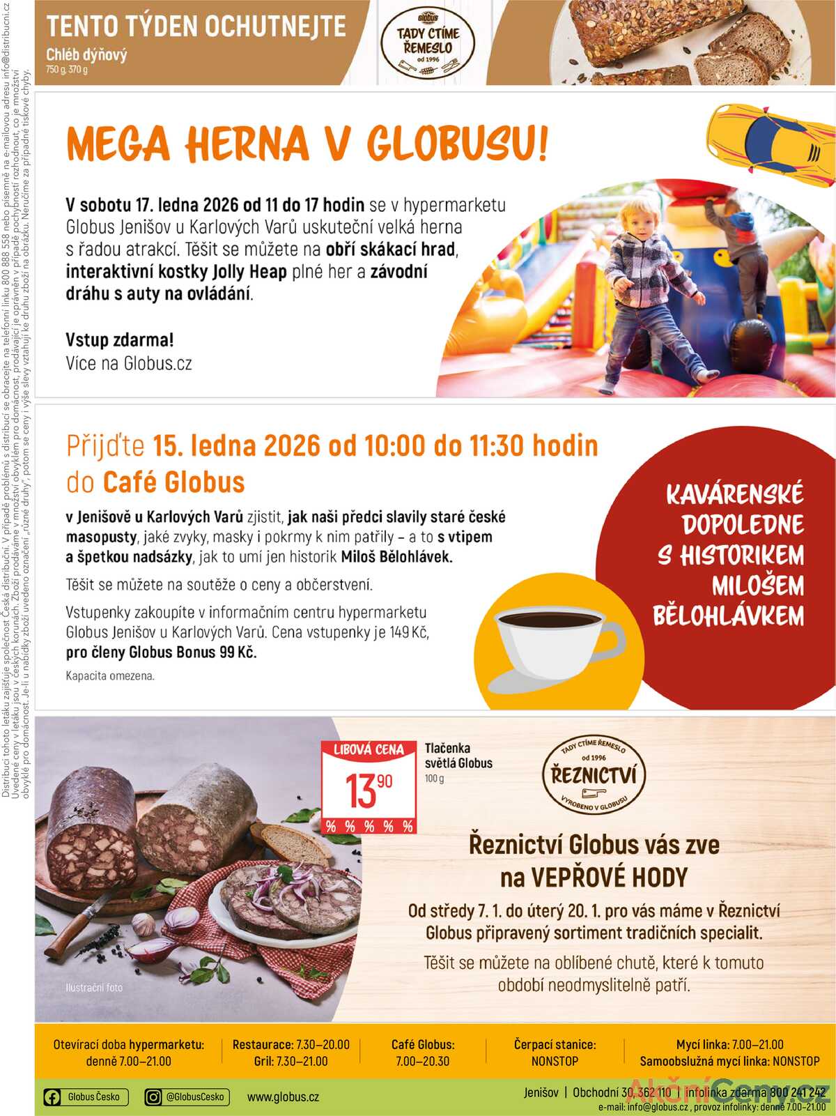 Akční leták Globus 7.1. - 13.1.2026 - Globus Jenišov u Karlových Varů strana 26