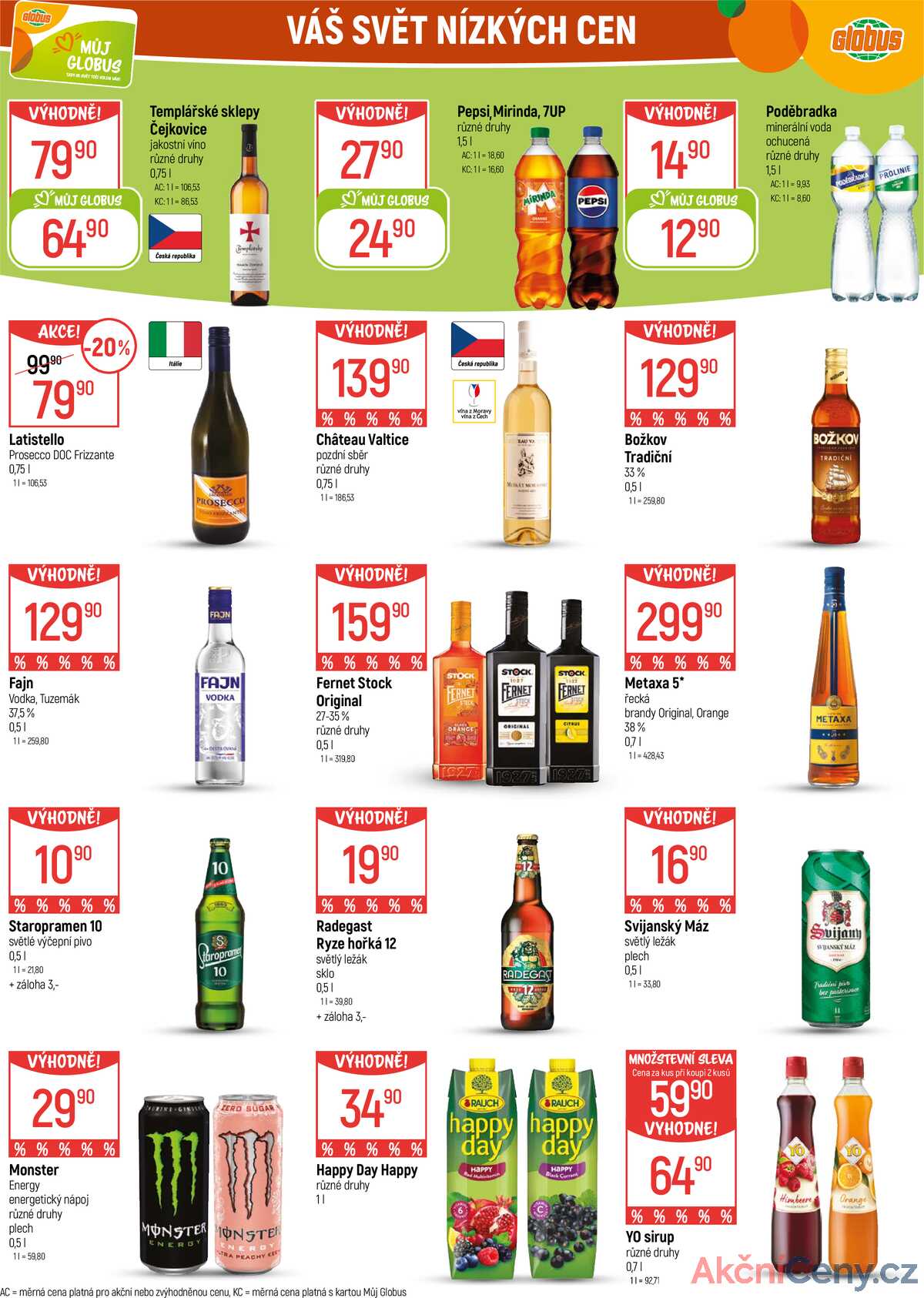 Akční leták Globus 7.1. - 13.1.2026 - Globus Liberec strana 22