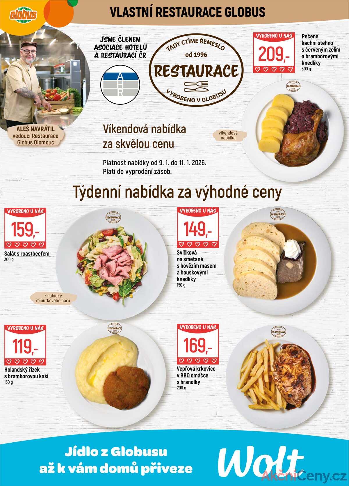 Akční leták Globus 7.1. - 13.1.2026 - Globus Olomouc strana 9