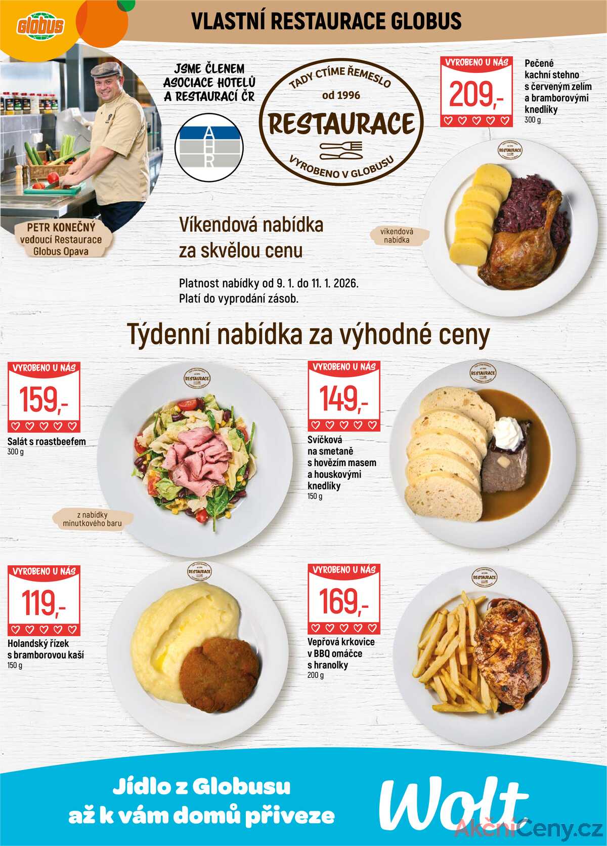 Akční leták Globus 7.1. - 13.1.2026 - Globus Opava strana 9