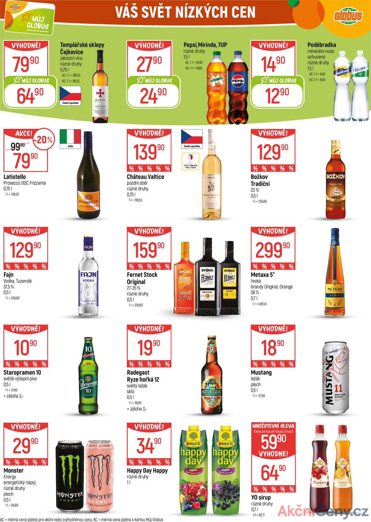 Akční leták Globus 7.1. - 13.1.2026 - Globus Ostrava strana 22