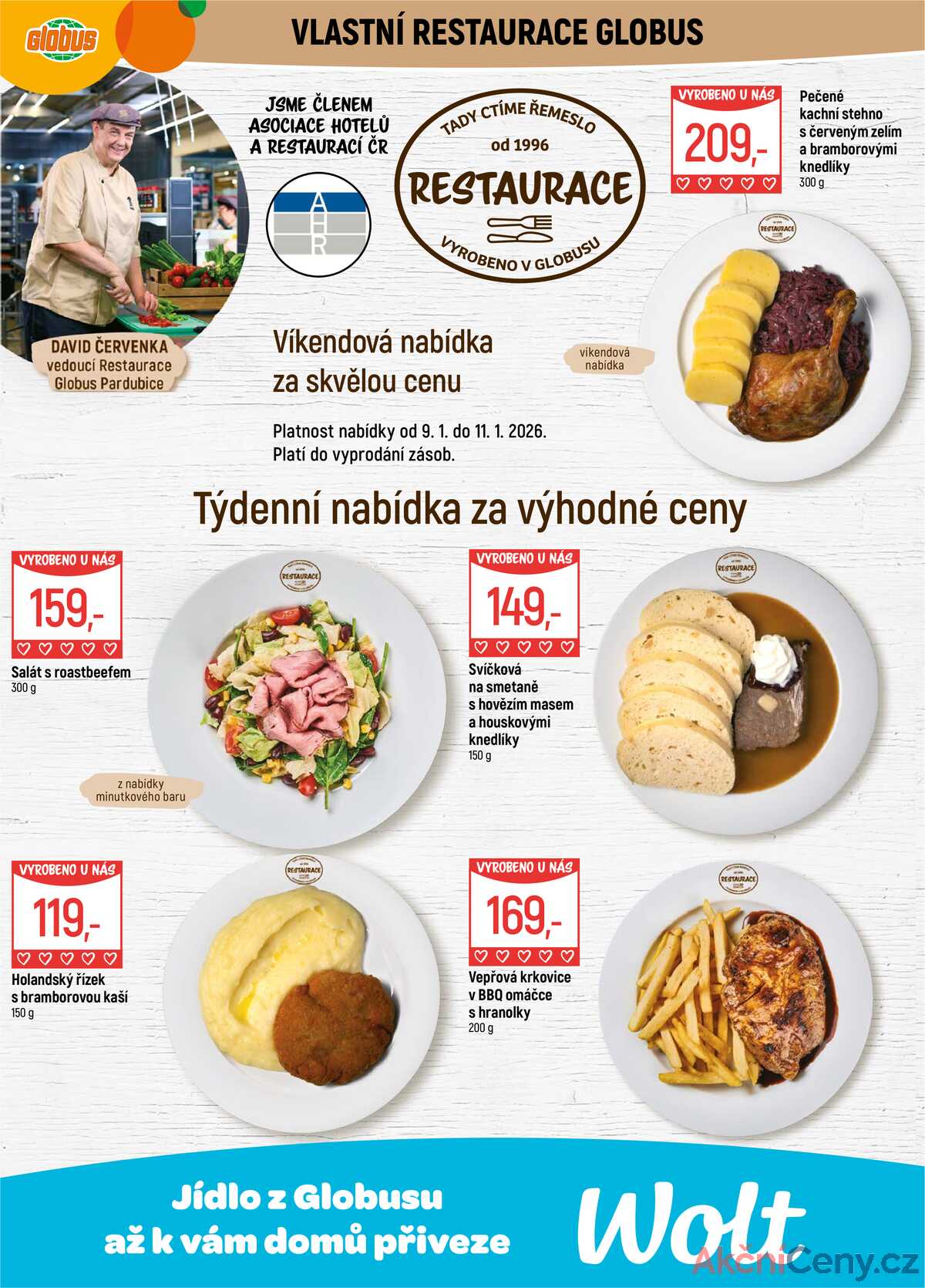 Akční leták Globus 7.1. - 13.1.2026 - Globus Pardubice strana 9