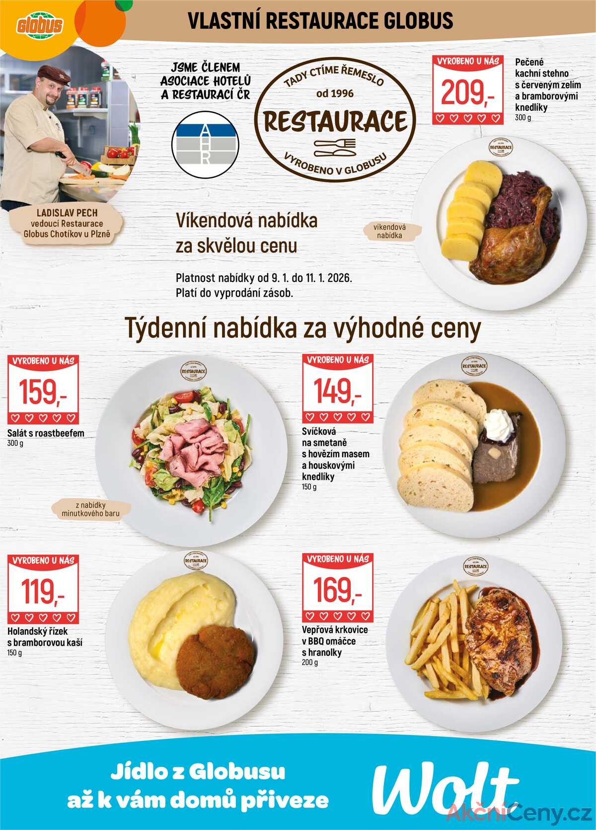 Akční leták Globus 7.1. - 13.1.2026 - Globus Chotíkov u Plzně strana 9