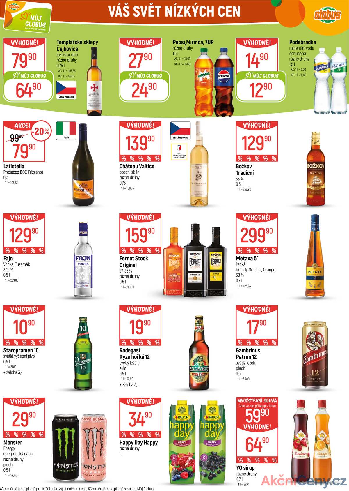 Akční leták Globus 7.1. - 13.1.2026 - Globus Chotíkov u Plzně strana 22