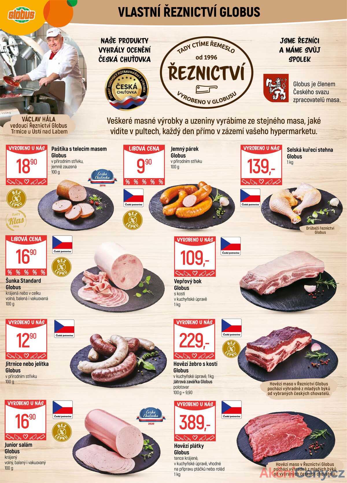 Akční leták Globus 7.1. - 13.1.2026 - Globus Trmice u Ústí nad Labem strana 7