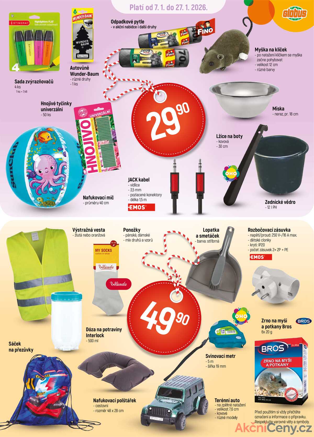 Akční leták Globus 7.1. - 13.1.2026 - Globus Trmice u Ústí nad Labem strana 12